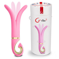 Многофункциональный вибромассажер Gvibe 3 Gift Box, 18 см розовый
